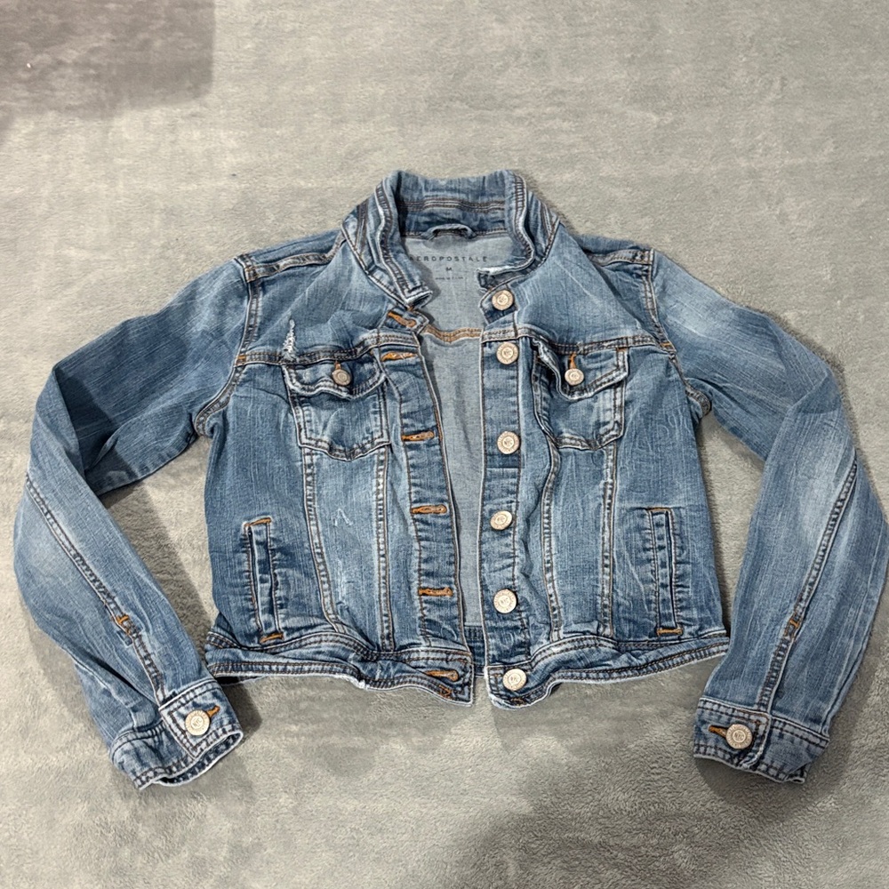 Aeropostale Light Blue Denim Jacket